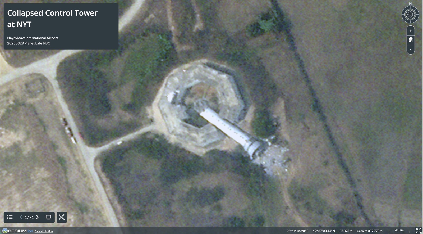 Myanmar Earthquake 2025 のローカル画像